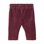 Minymo / Pants Velour / Burgundy