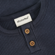 Minymo / Body LS Rib / Odyssey Gray