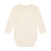 Minymo / Body LS Rib / White Swan