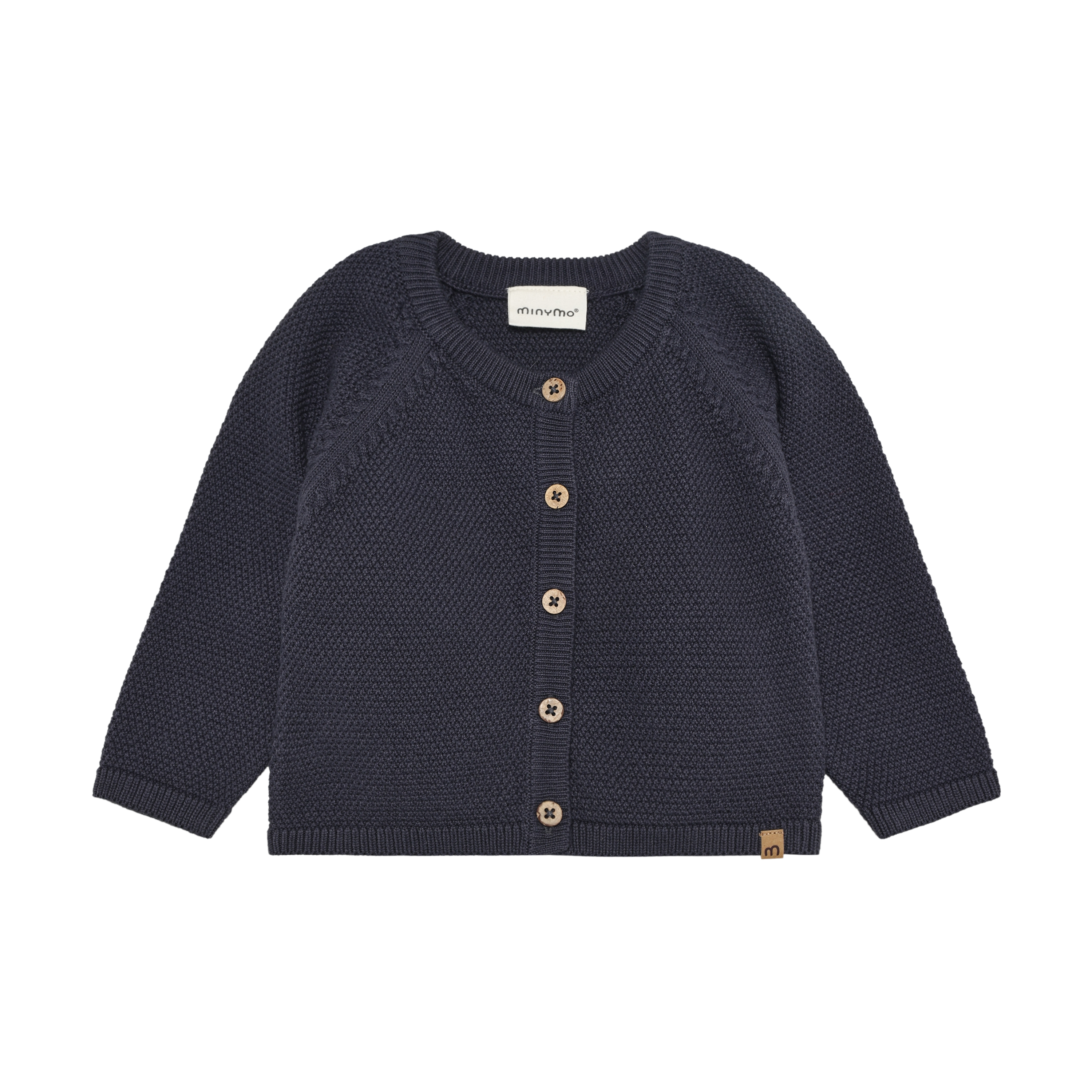 Minymo / Cardigan Knit / Odyssey Gray