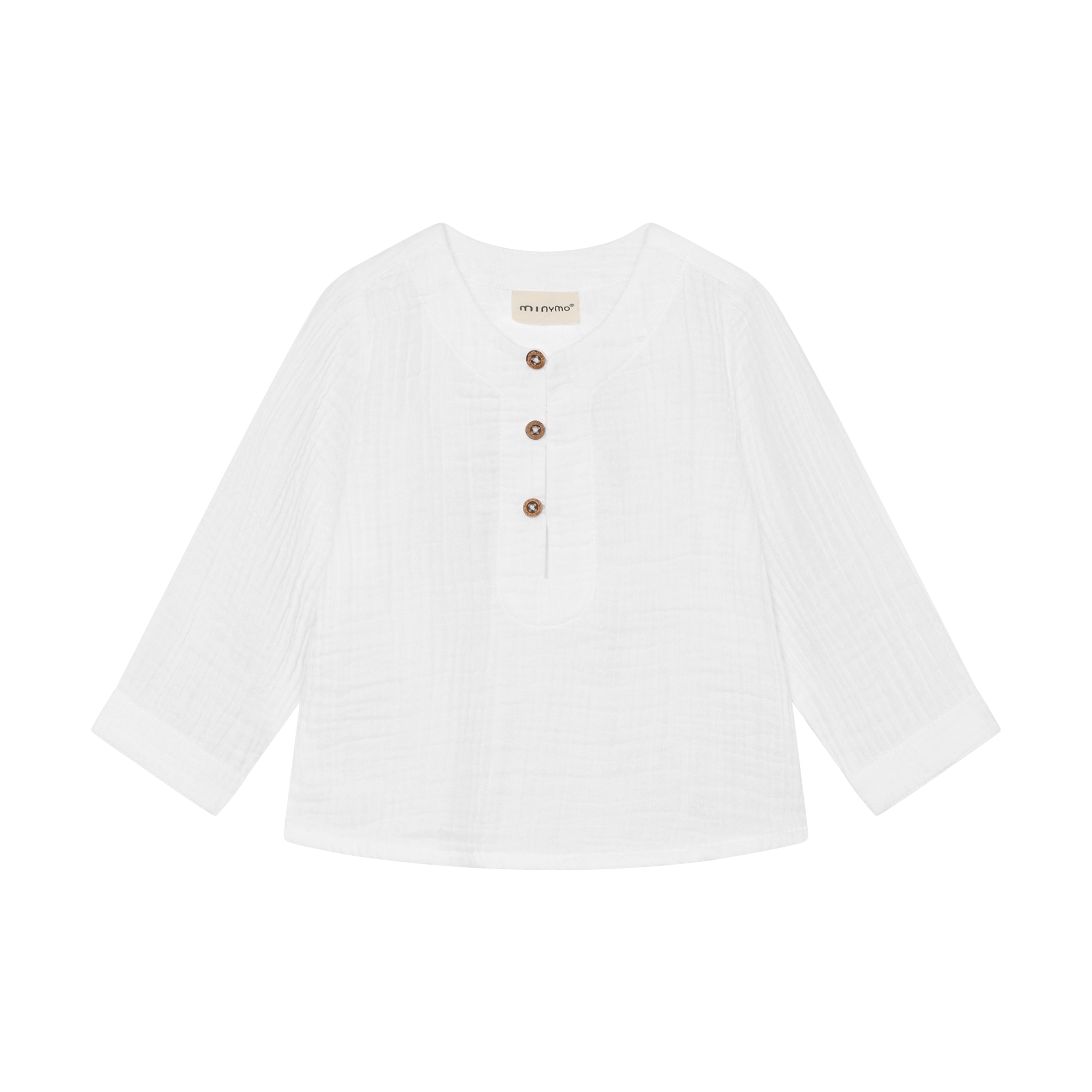 Minymo / Shirt LS / Bright White