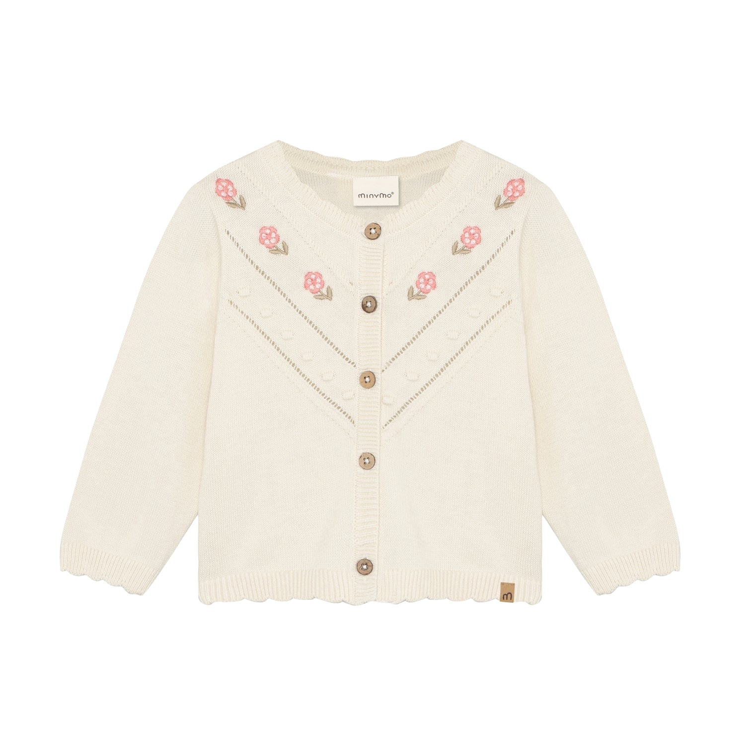 Minymo / Cardigan Knit / Vanilla Ice