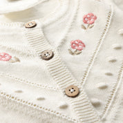 Minymo / Cardigan Knit / Vanilla Ice