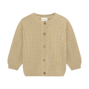 Minymo / Cardigan Knit / White Pepper