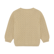 Minymo / Cardigan Knit / White Pepper