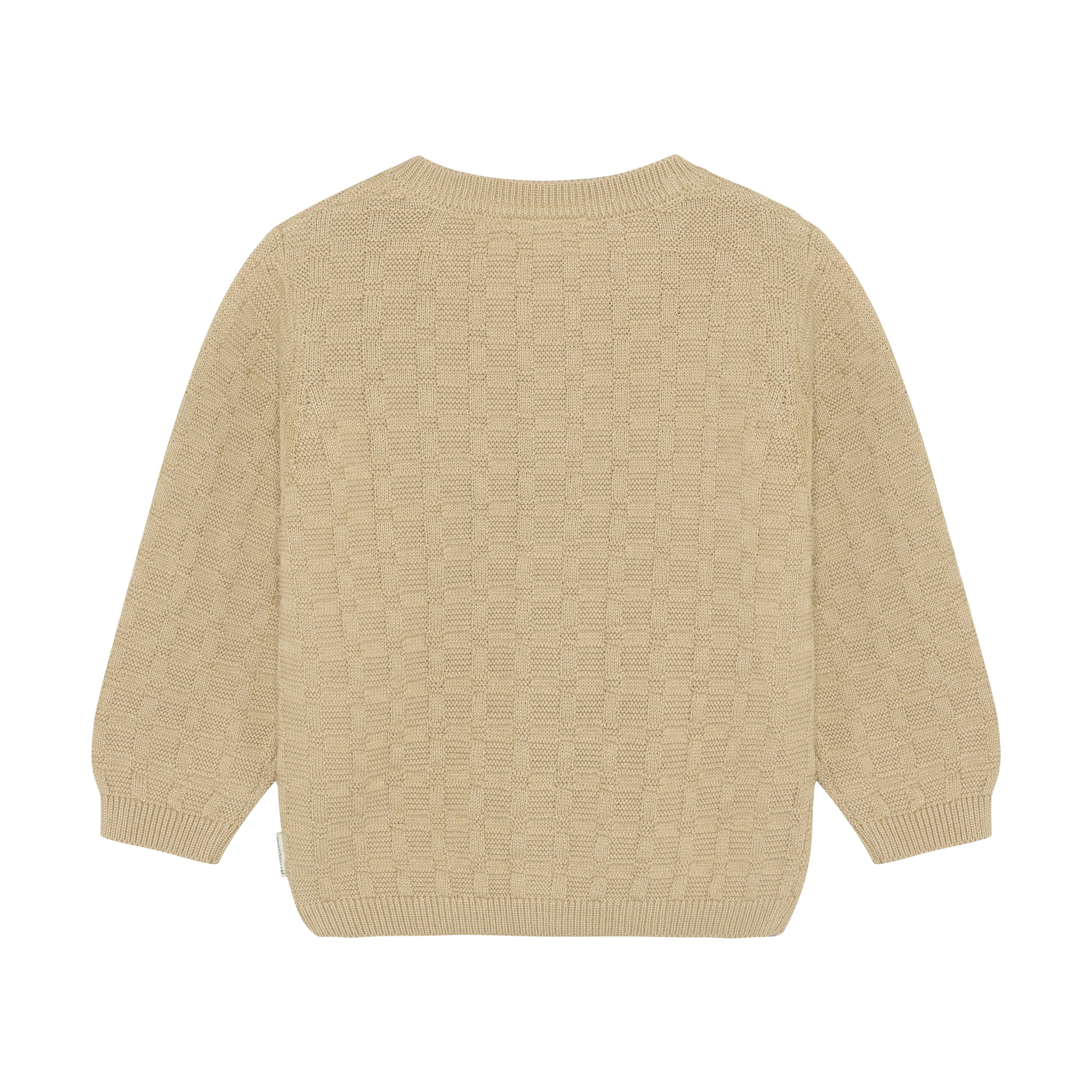 Minymo / Cardigan Knit / White Pepper