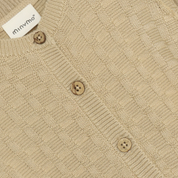 Minymo / Cardigan Knit / White Pepper