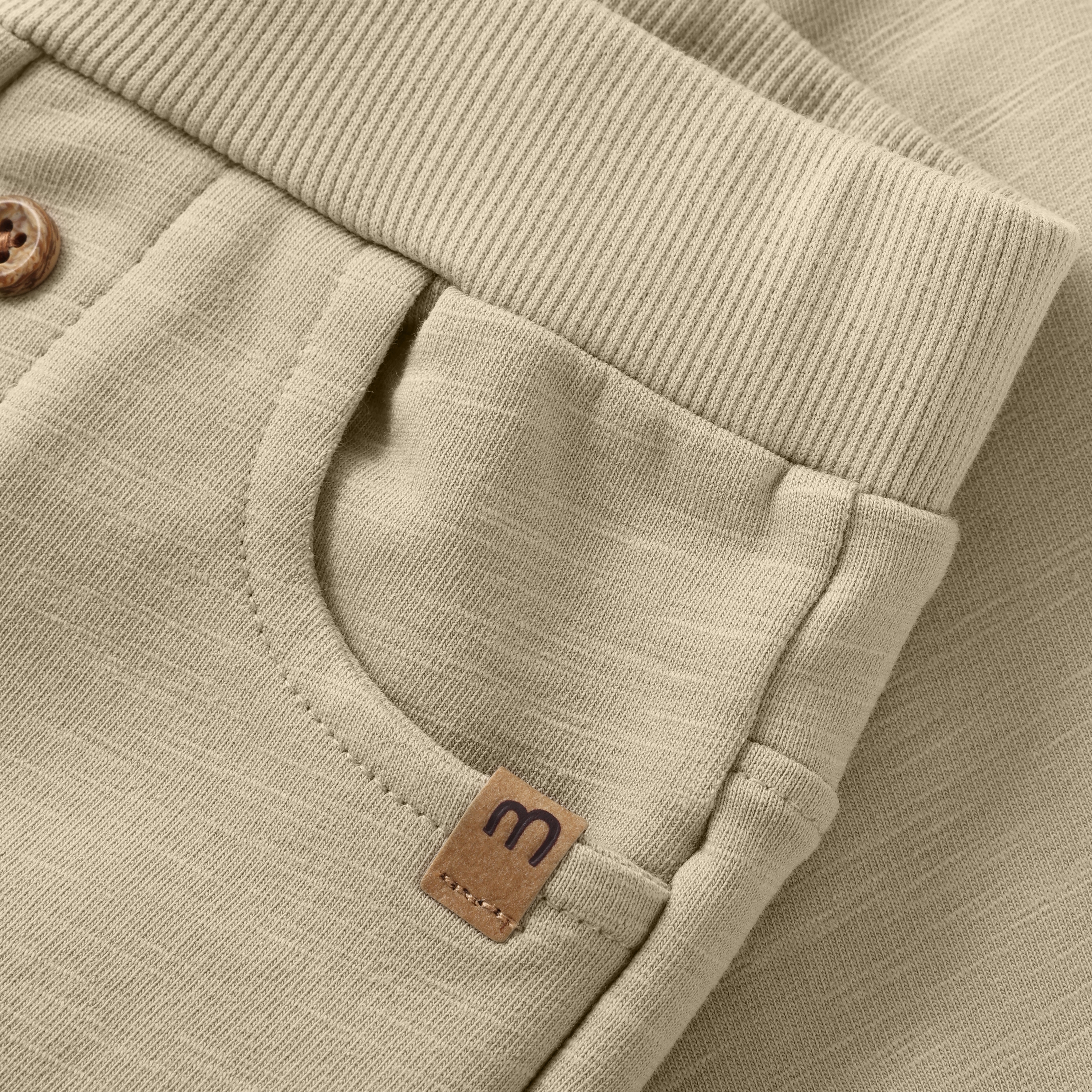 Minymo / Pants Sweat / White Pepper