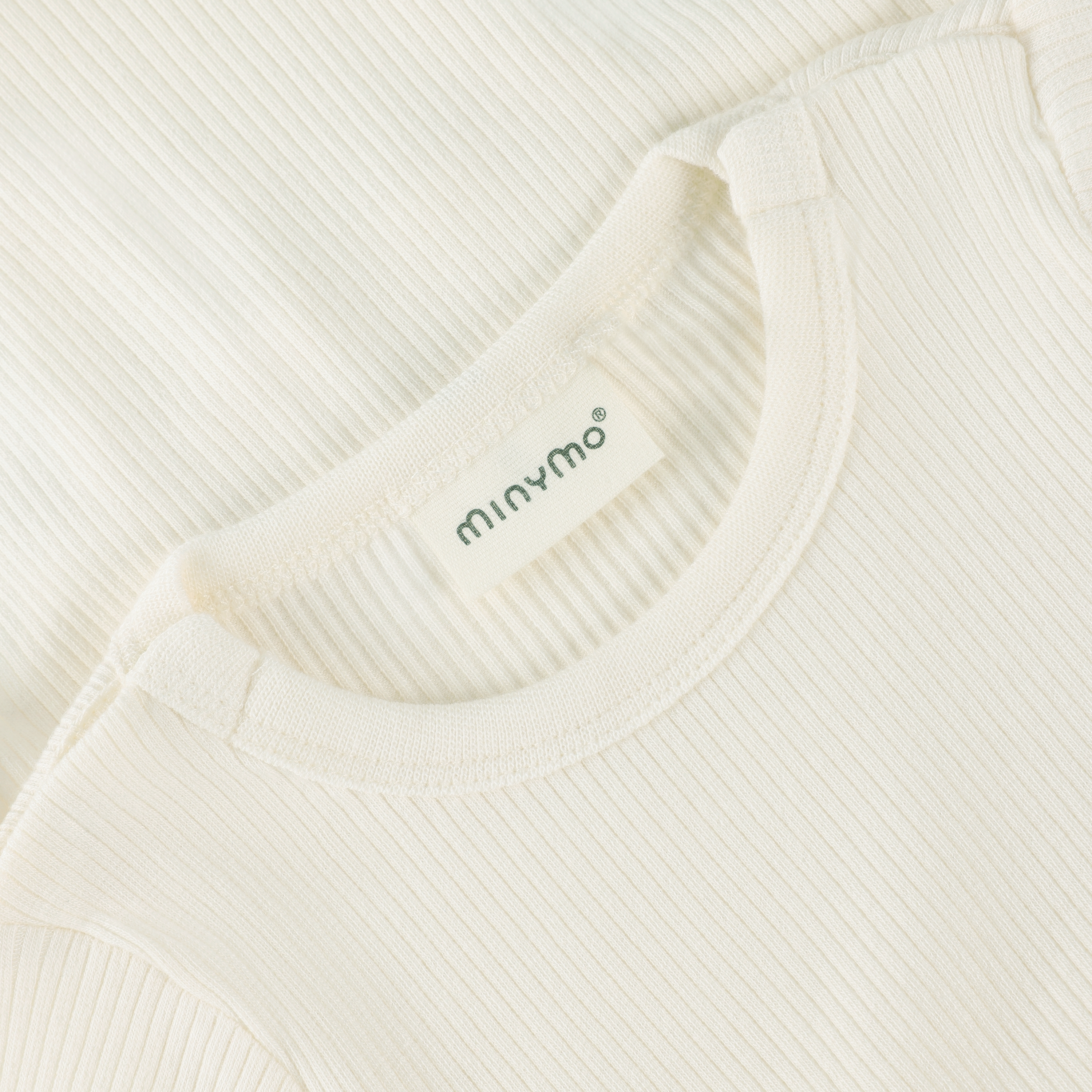 Minymo / Body SS Rib / Vanilla Ice