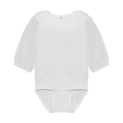 Minymo / Body LS w. Lining / Bright White
