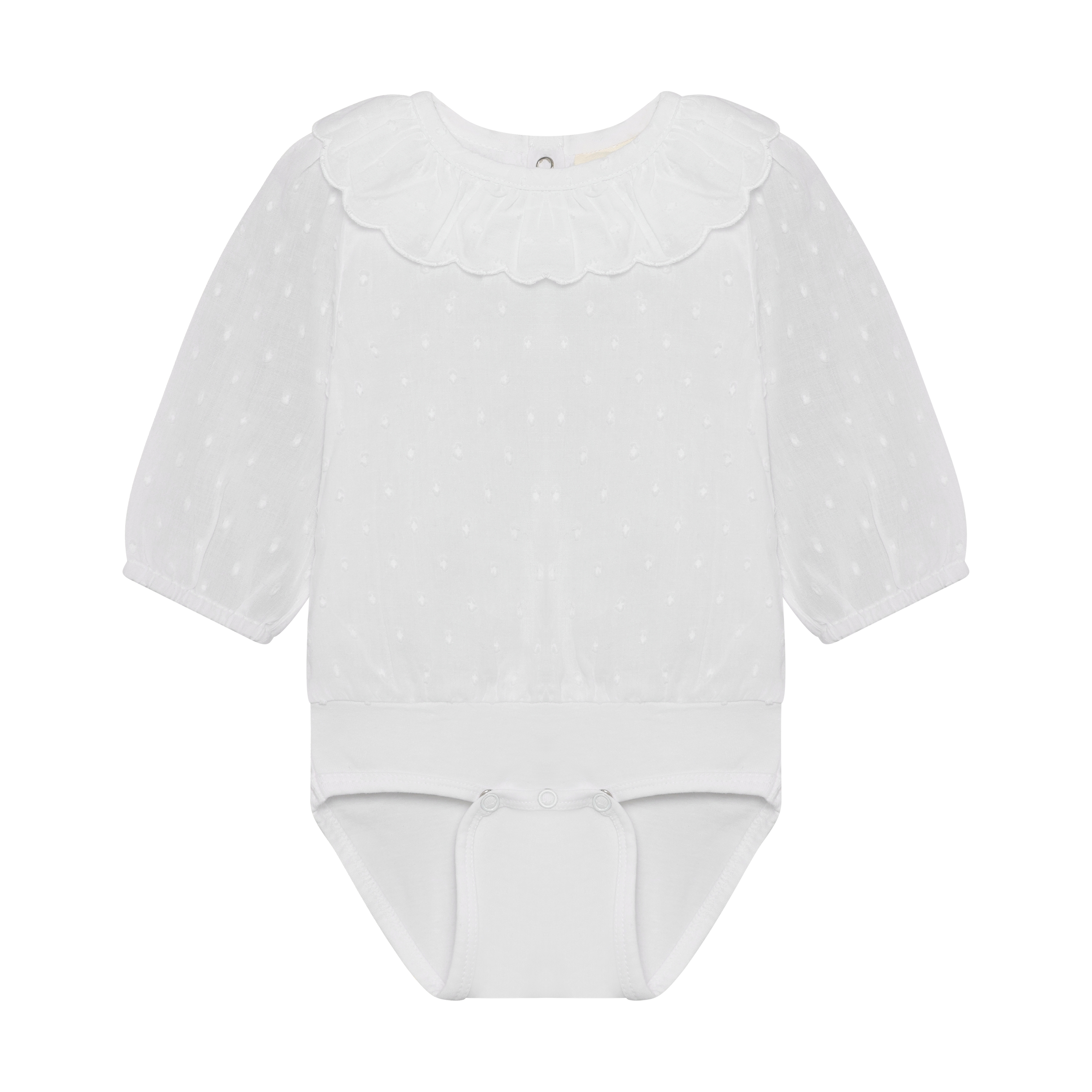 Minymo / Body LS w. Lining / Bright White