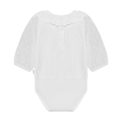 Minymo / Body LS w. Lining / Bright White