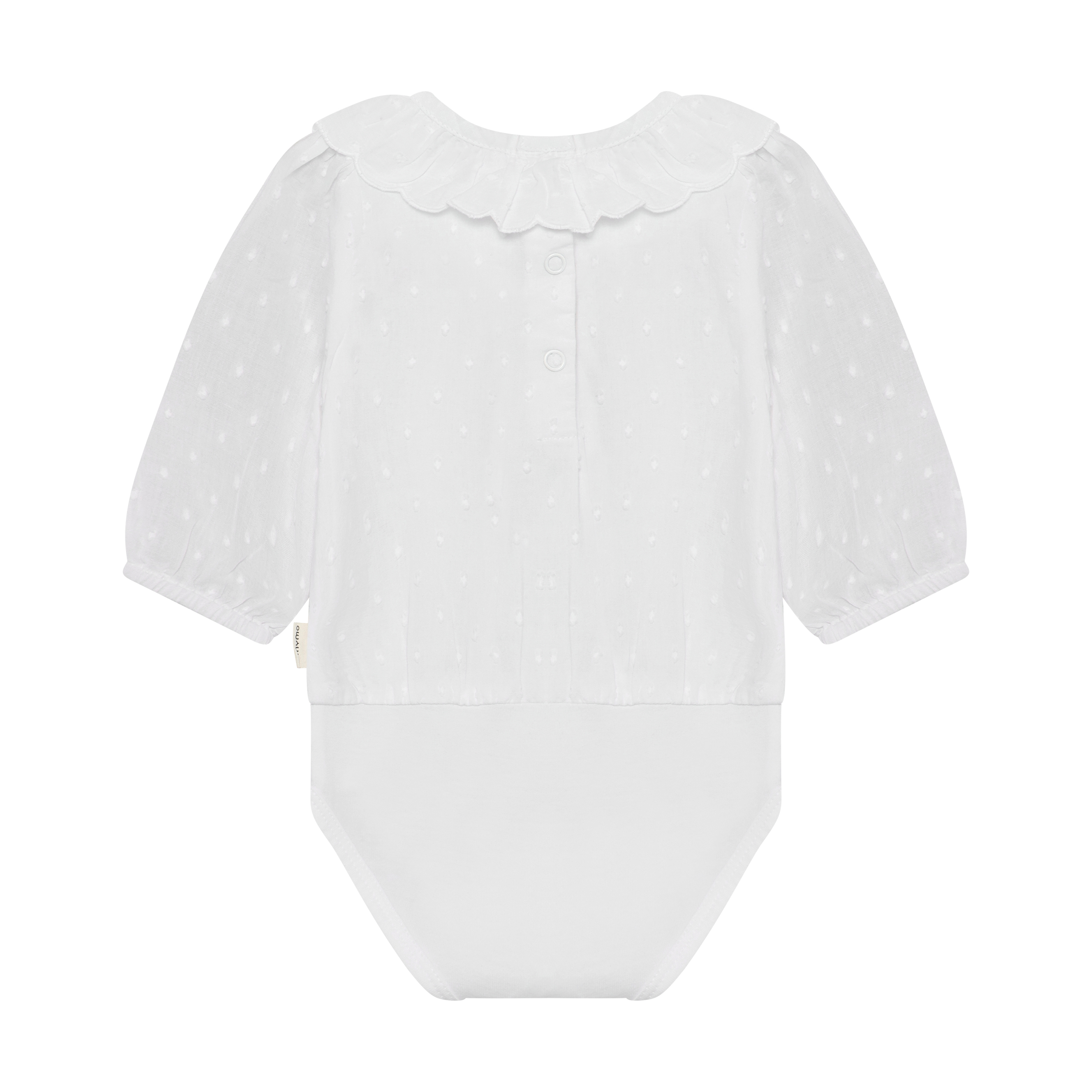Minymo / Body LS w. Lining / Bright White