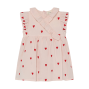 Minymo / Dress SS Emb. / Peach Blush