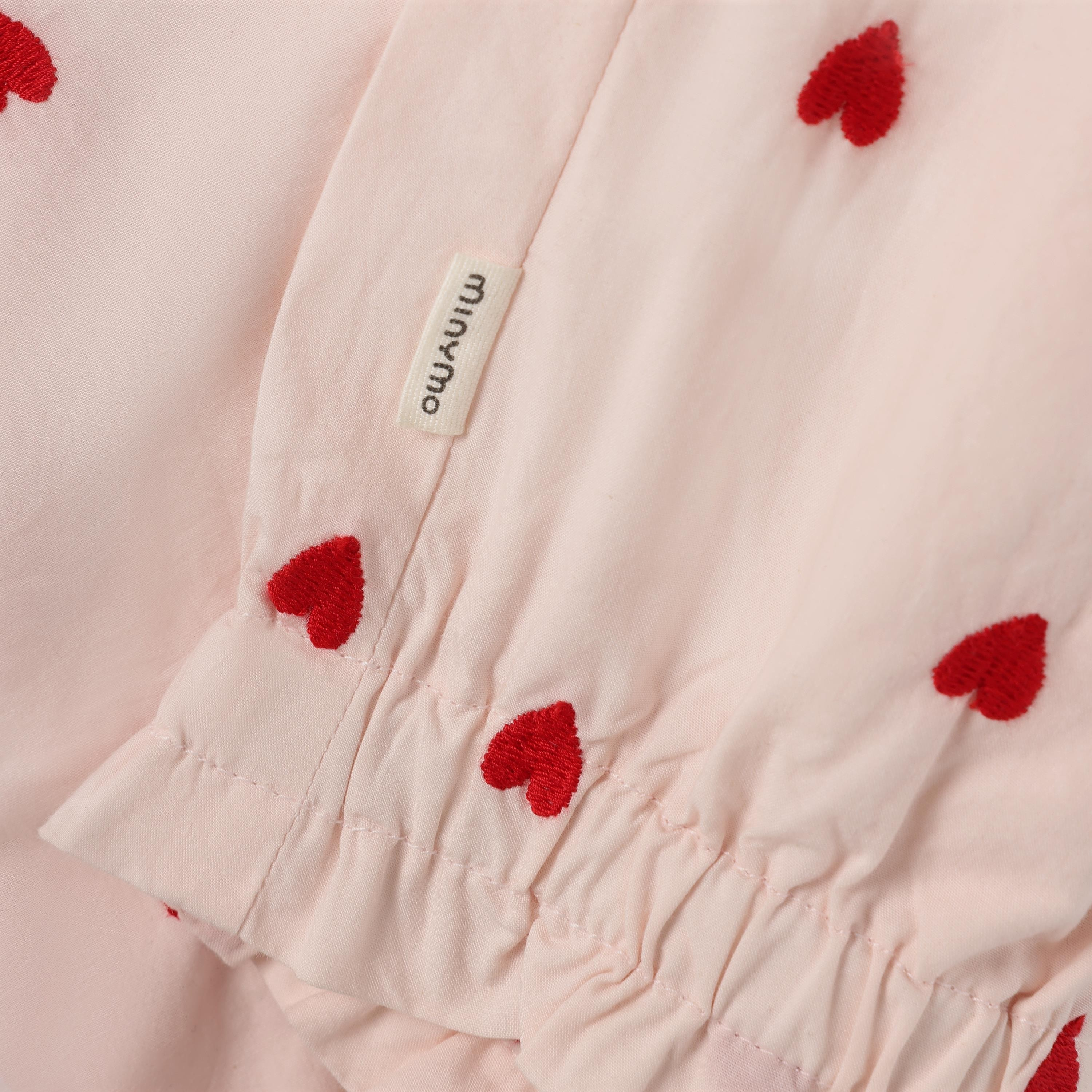 Minymo / Pants Emb. w. Lining / Peach Blush