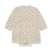 Minymo / Body Dress LS AOP / Seedpearl