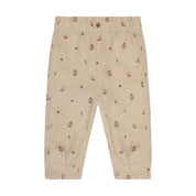 Minymo / Pants AOP Cord. w. Lining / Feather Gray