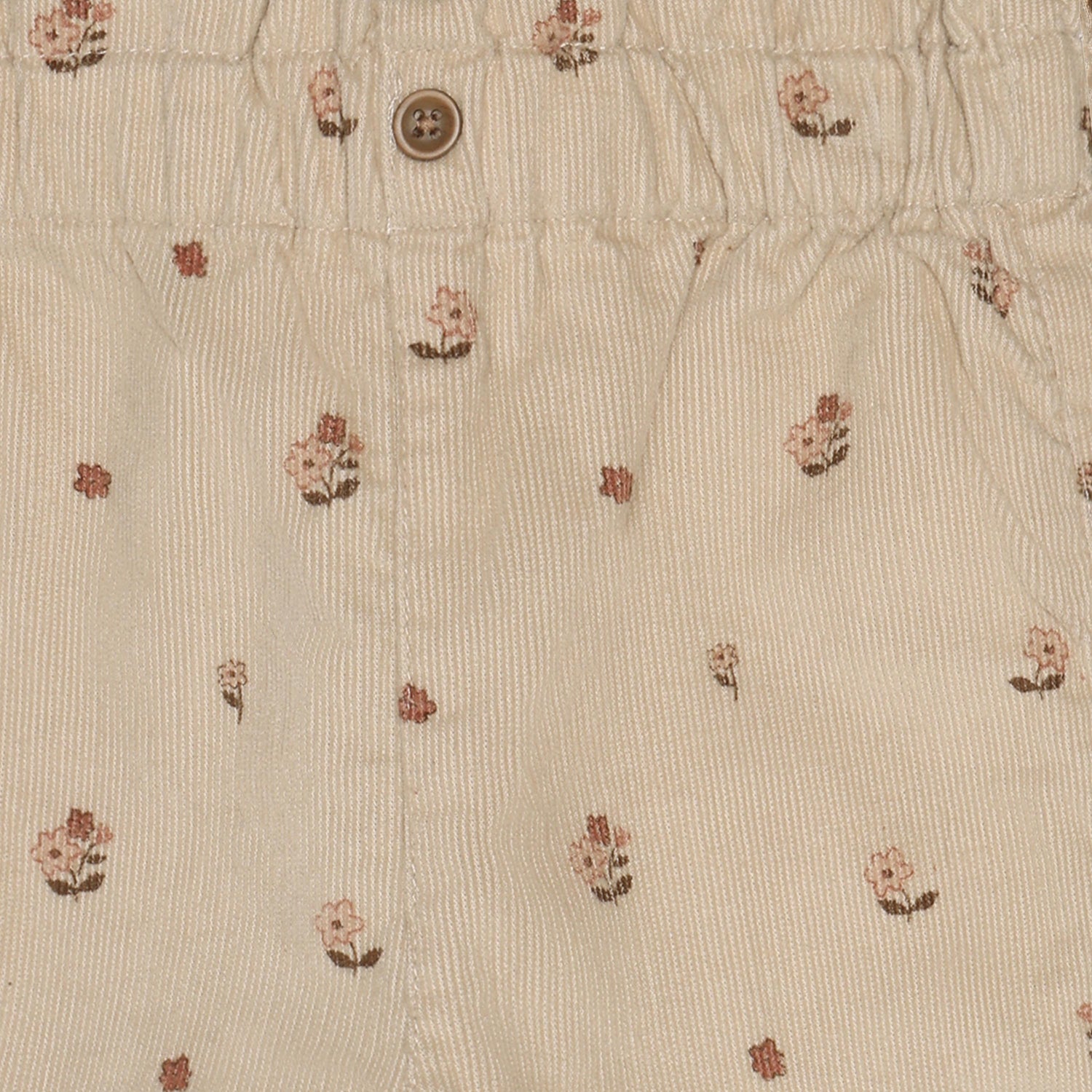 Minymo / Pants AOP Cord. w. Lining / Feather Gray
