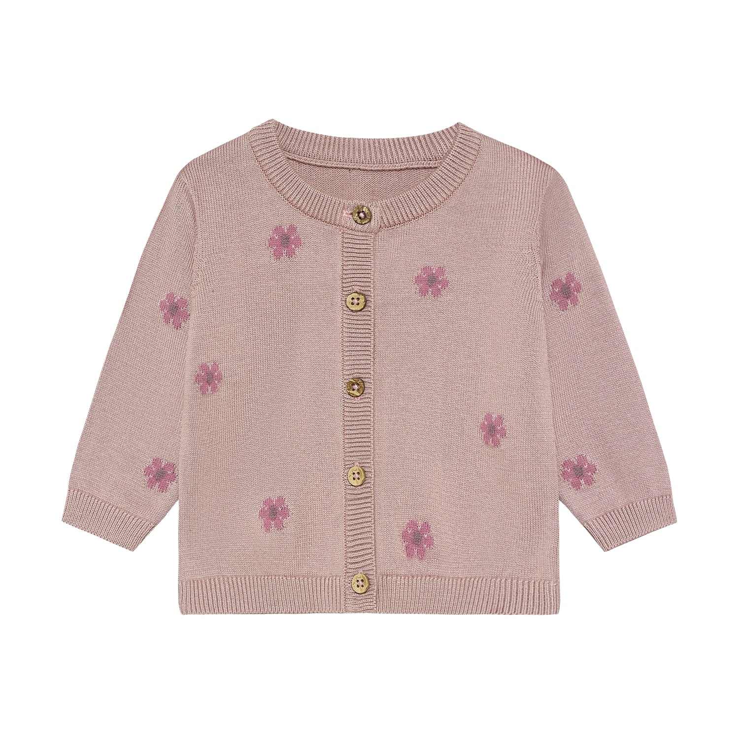 Minymo / Cardigan Knit / Fawn
