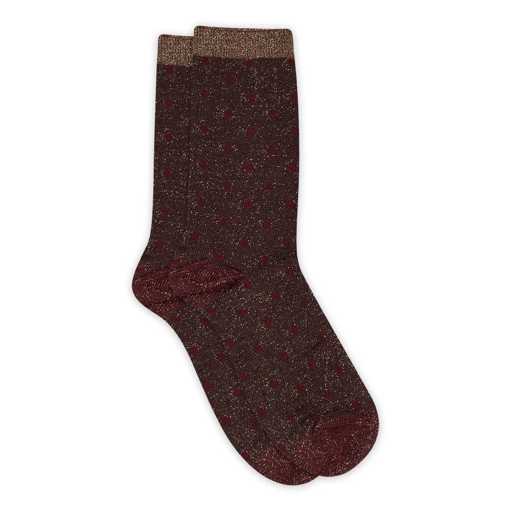 mp Denmark / Donna glitter socks / Hot Chocolate