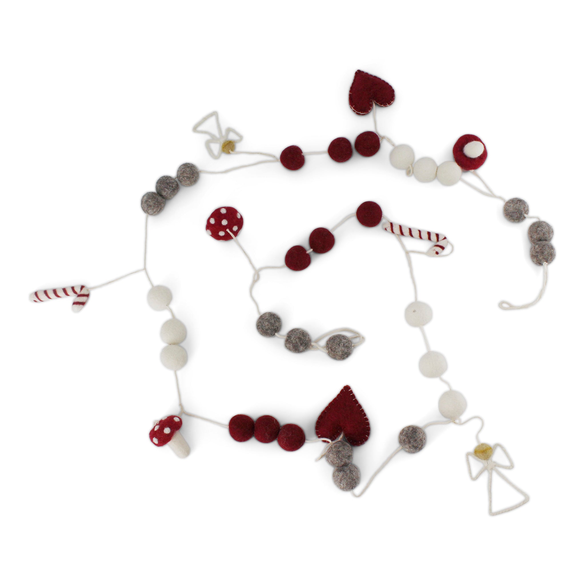 Gry & Sif / Christmas Garland w/Ornaments