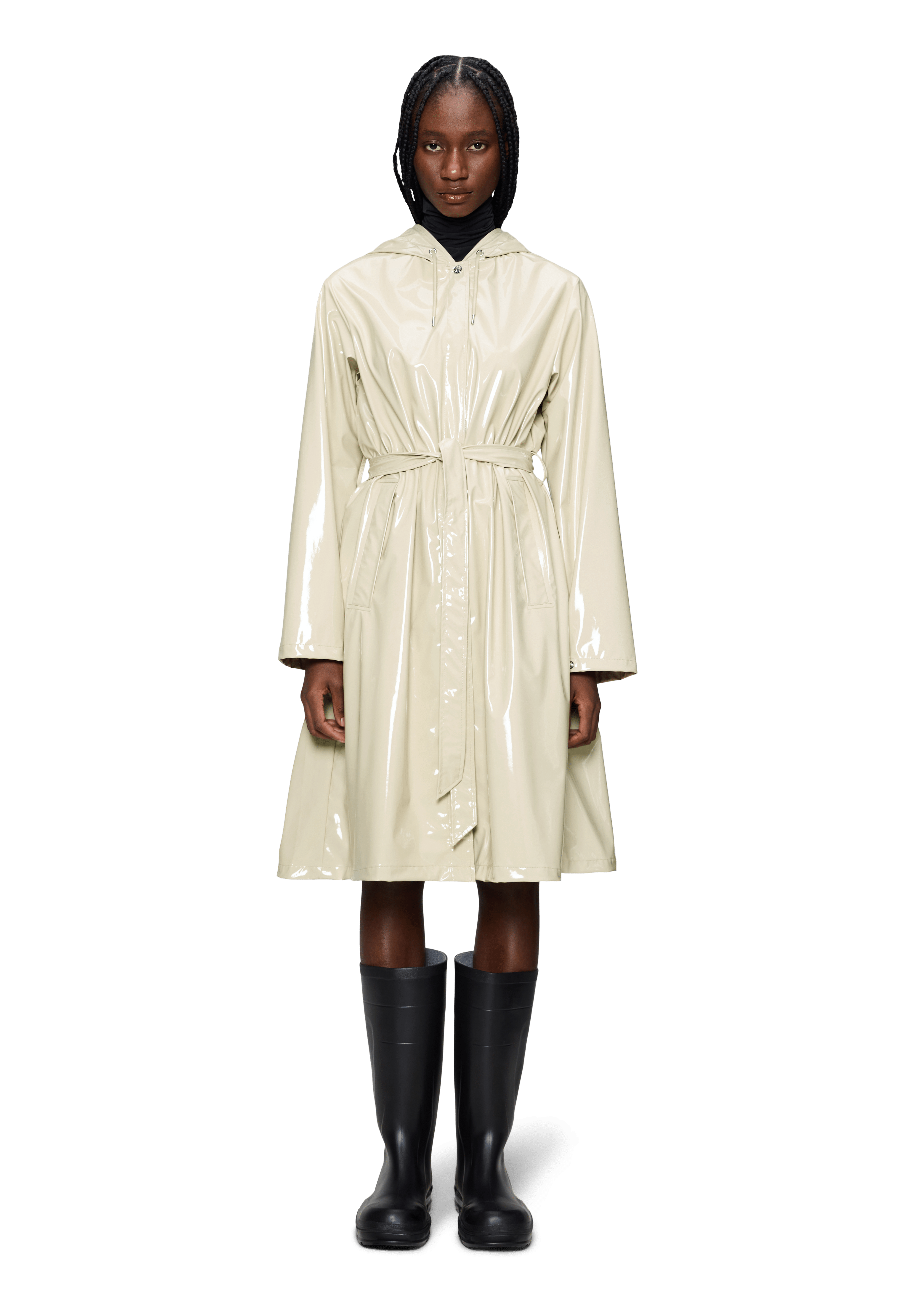 Rains / A-Line Longer W Jacket W3 / Shore