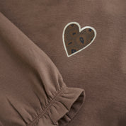 Minymo / T-shirt LS  / Chocolate Chip
