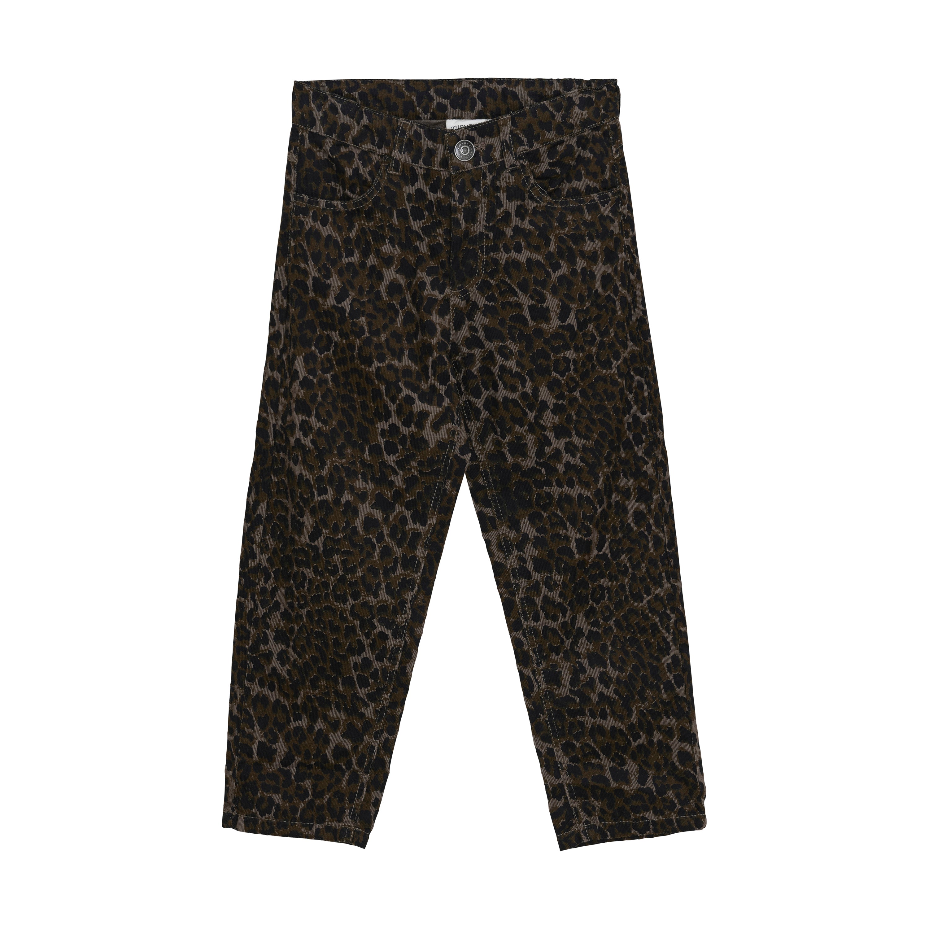 Minymo / Pants AOP Cord / Chocolate Chip