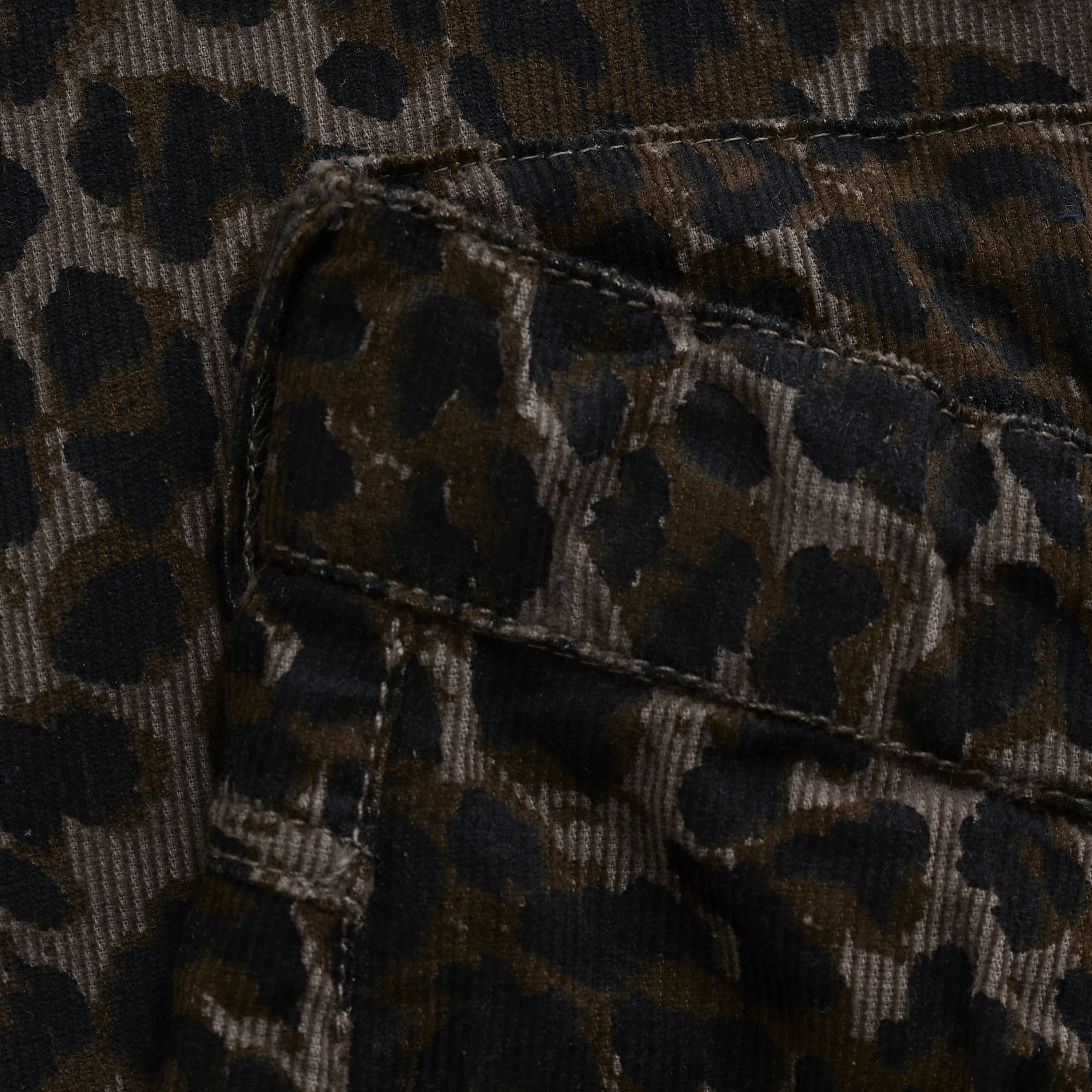 Minymo / Pants AOP Cord / Chocolate Chip