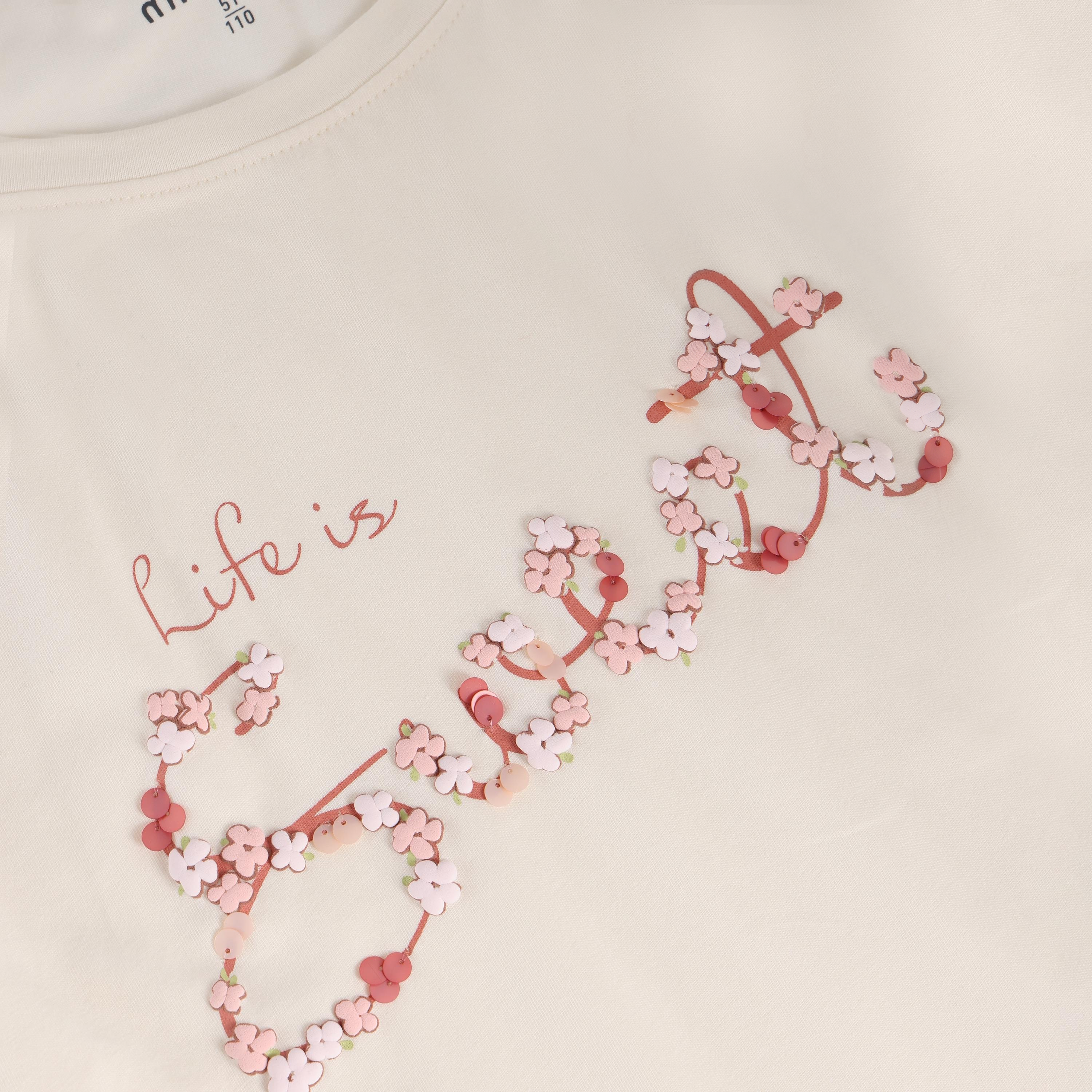 Minymo / T-shirt SS / Vanilla Ice