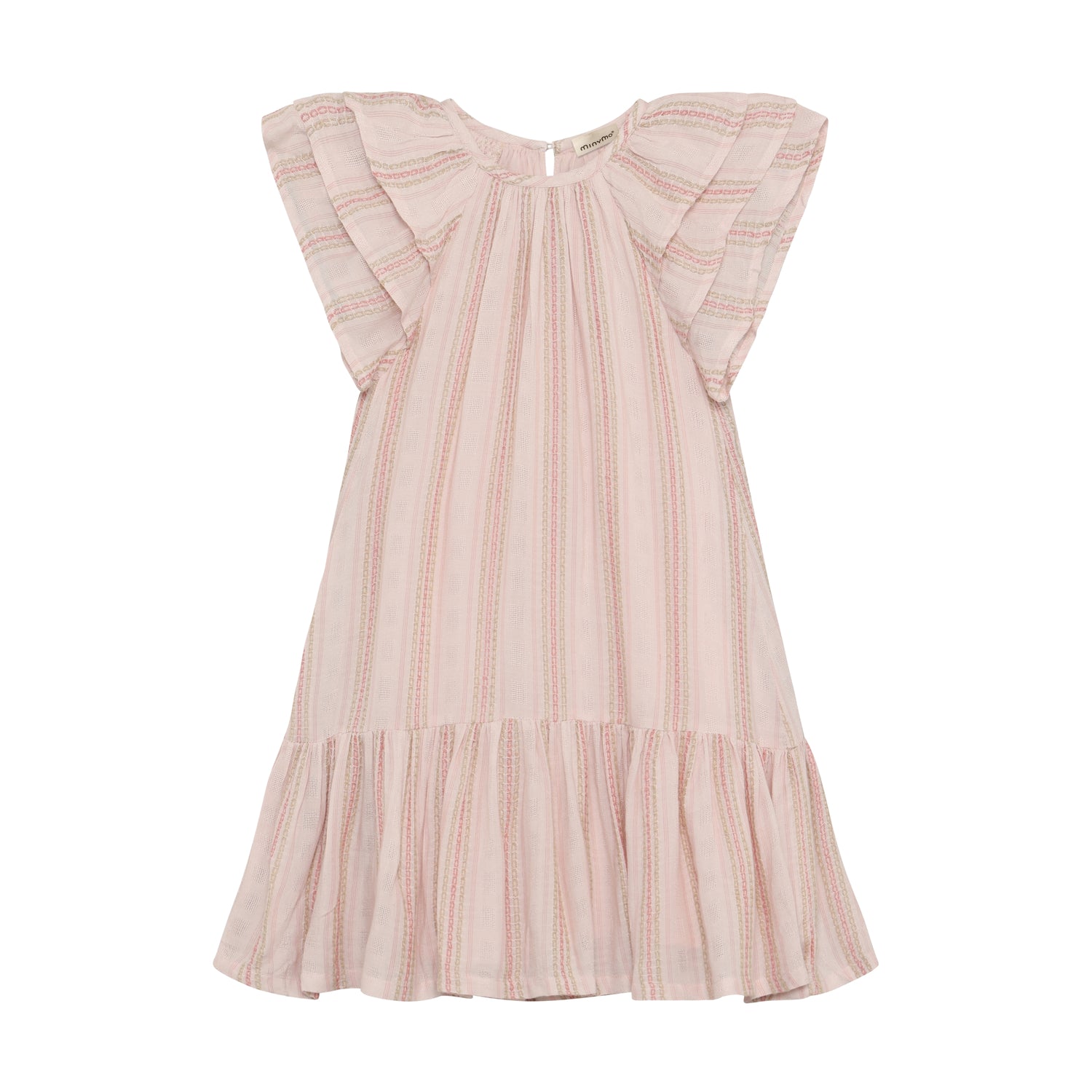 Minymo / Dress SS w. Lining / Peach Blush