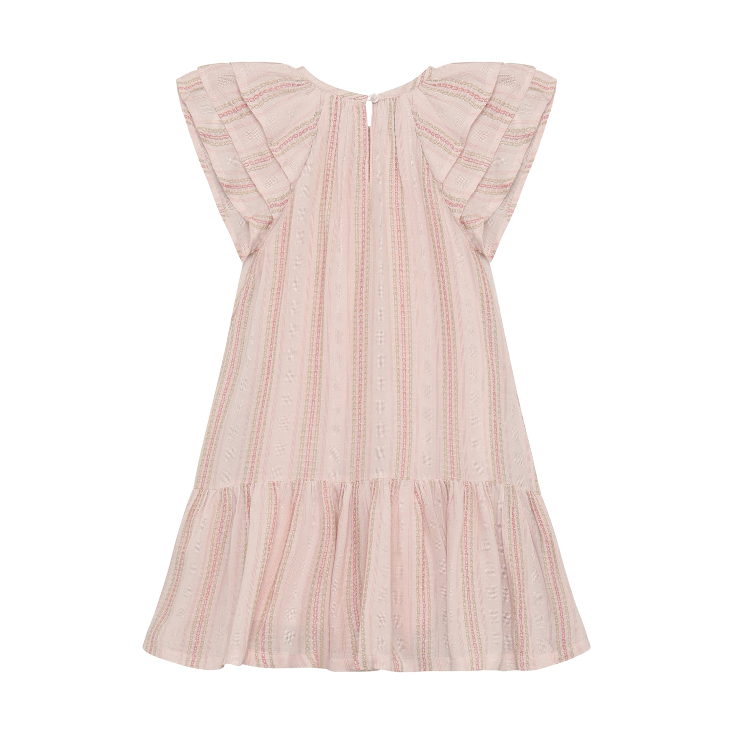 Minymo / Dress SS w. Lining / Peach Blush