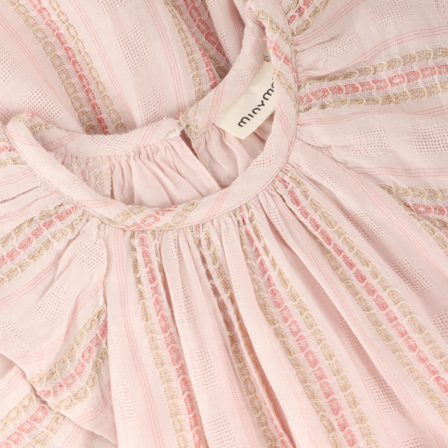 Minymo / Dress SS w. Lining / Peach Blush