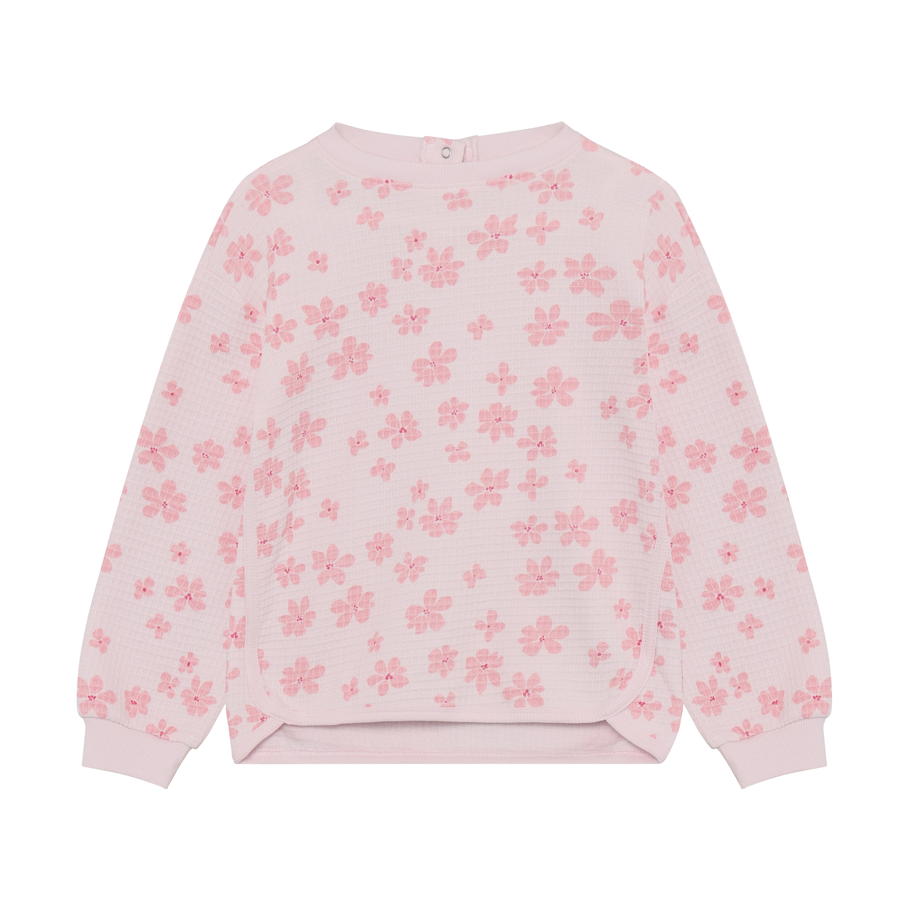 Minymo / Sweatshirt LS AOP / Raindrops on Roses