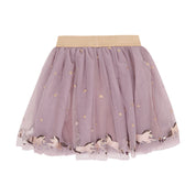 Minymo / Skirt Mesh w. Emb. / Fawn