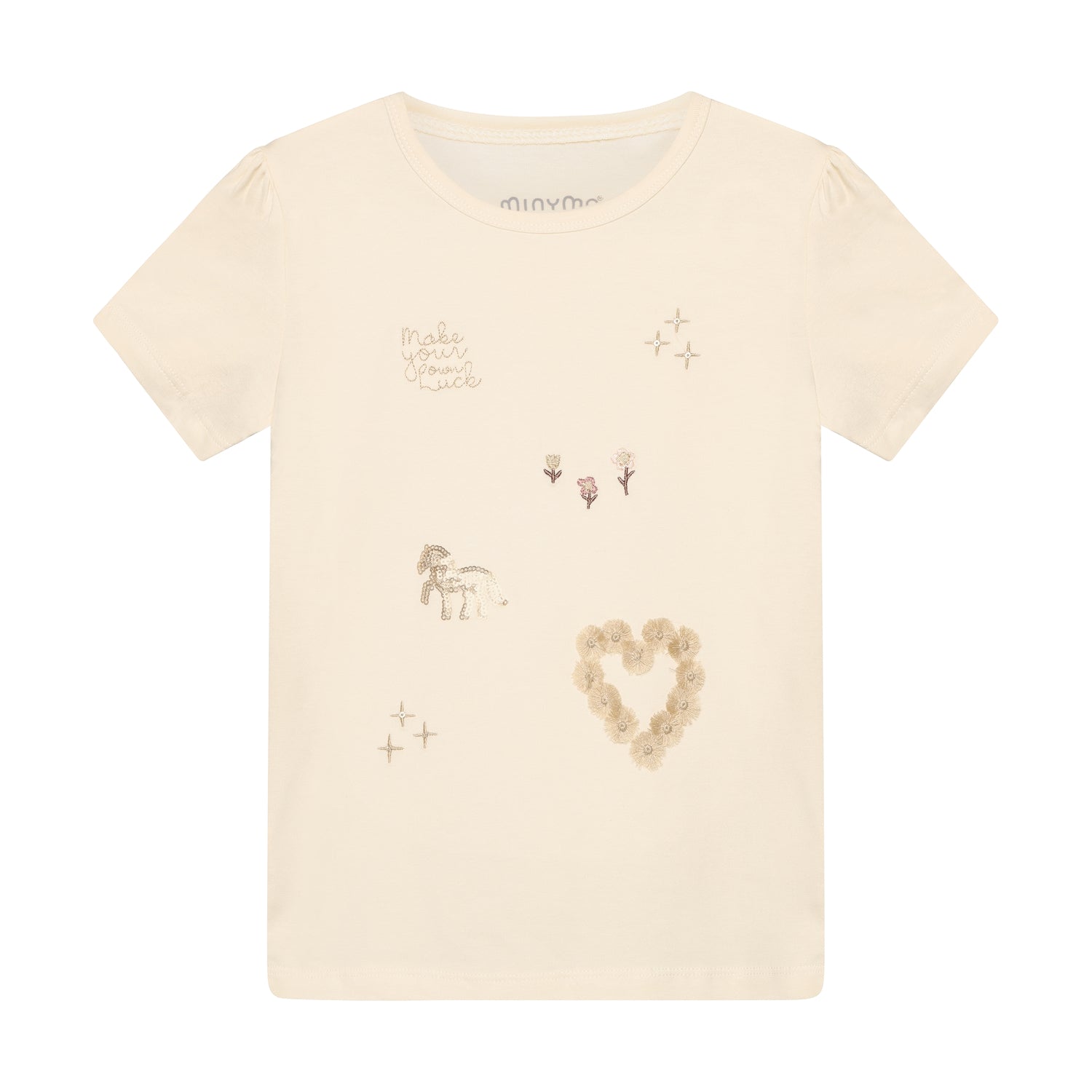 Minymo / T-shirt SS / Seedpearl