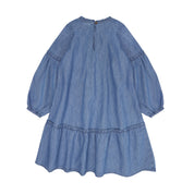 Minymo / Dress LS Chambray / Faded Denim