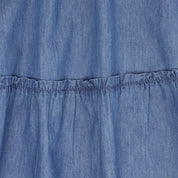 Minymo / Dress LS Chambray / Faded Denim