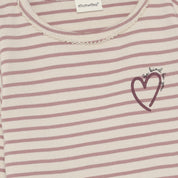 Minymo / T-Shirt LS Y/D Rib / Fawn