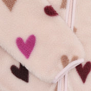 Minymo / Teddy Jacket AOP w. Lining / Hushed Violet