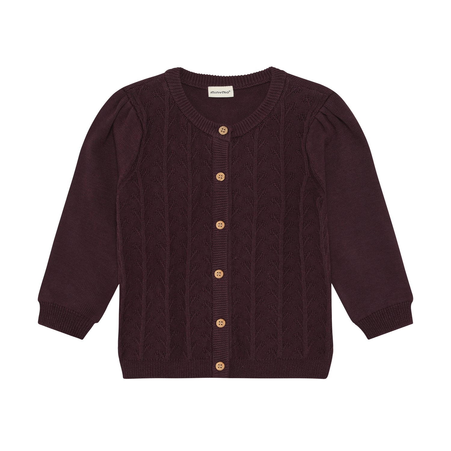 Minymo / Cardigan Knit / Huckleberry