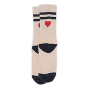 mp Denmark / Elga glitter socks / Champagne Beige