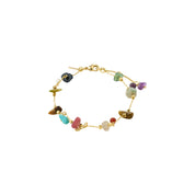 Pilgrim / HERE Armband vergoldet/mehrfarbig