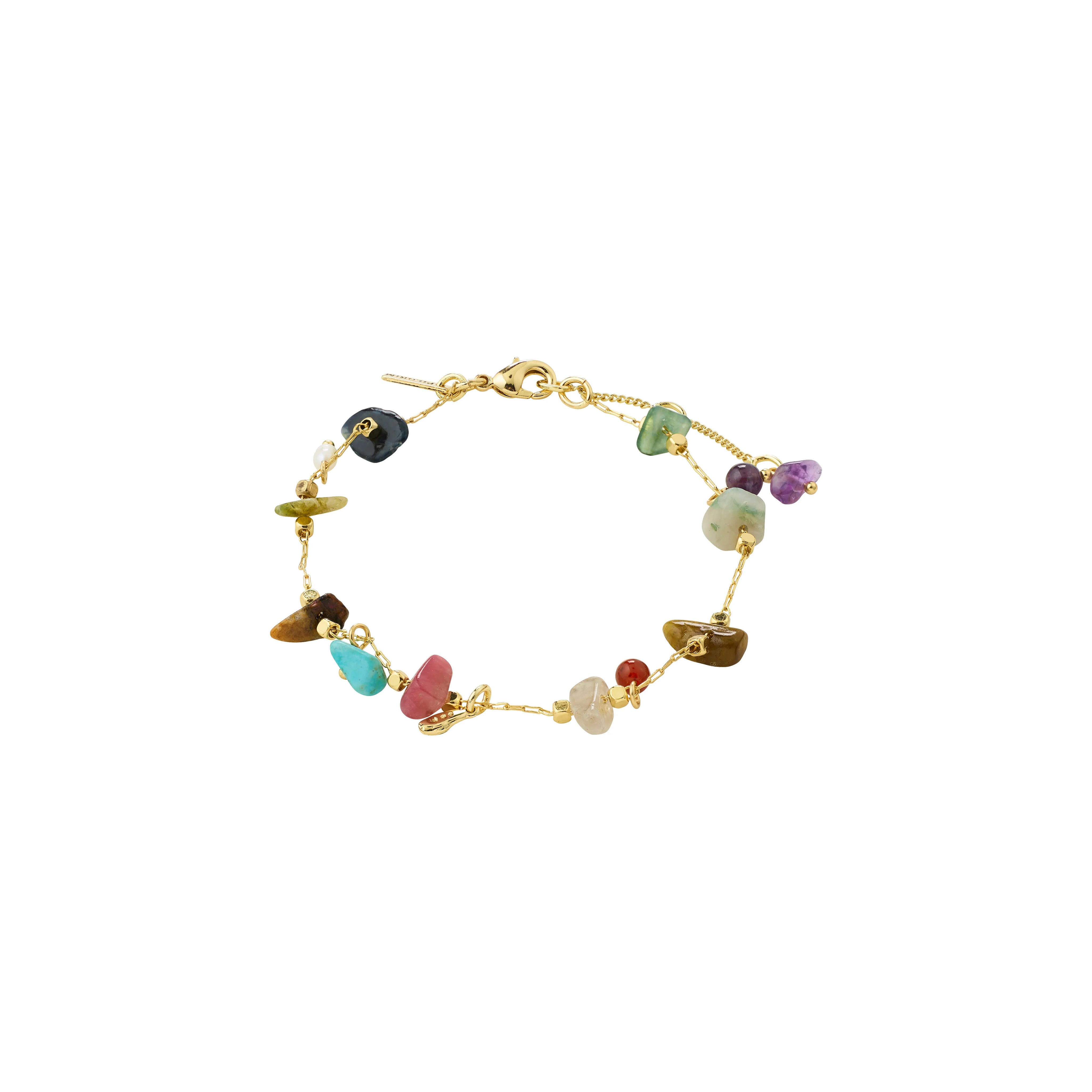 Pilgrim / HERE Armband vergoldet/mehrfarbig