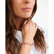 Pilgrim / HERE Armband vergoldet/mehrfarbig