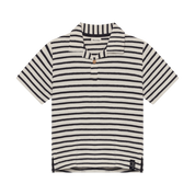 Minymo / Polo T-shirt SS Y/D / Vanilla Ice