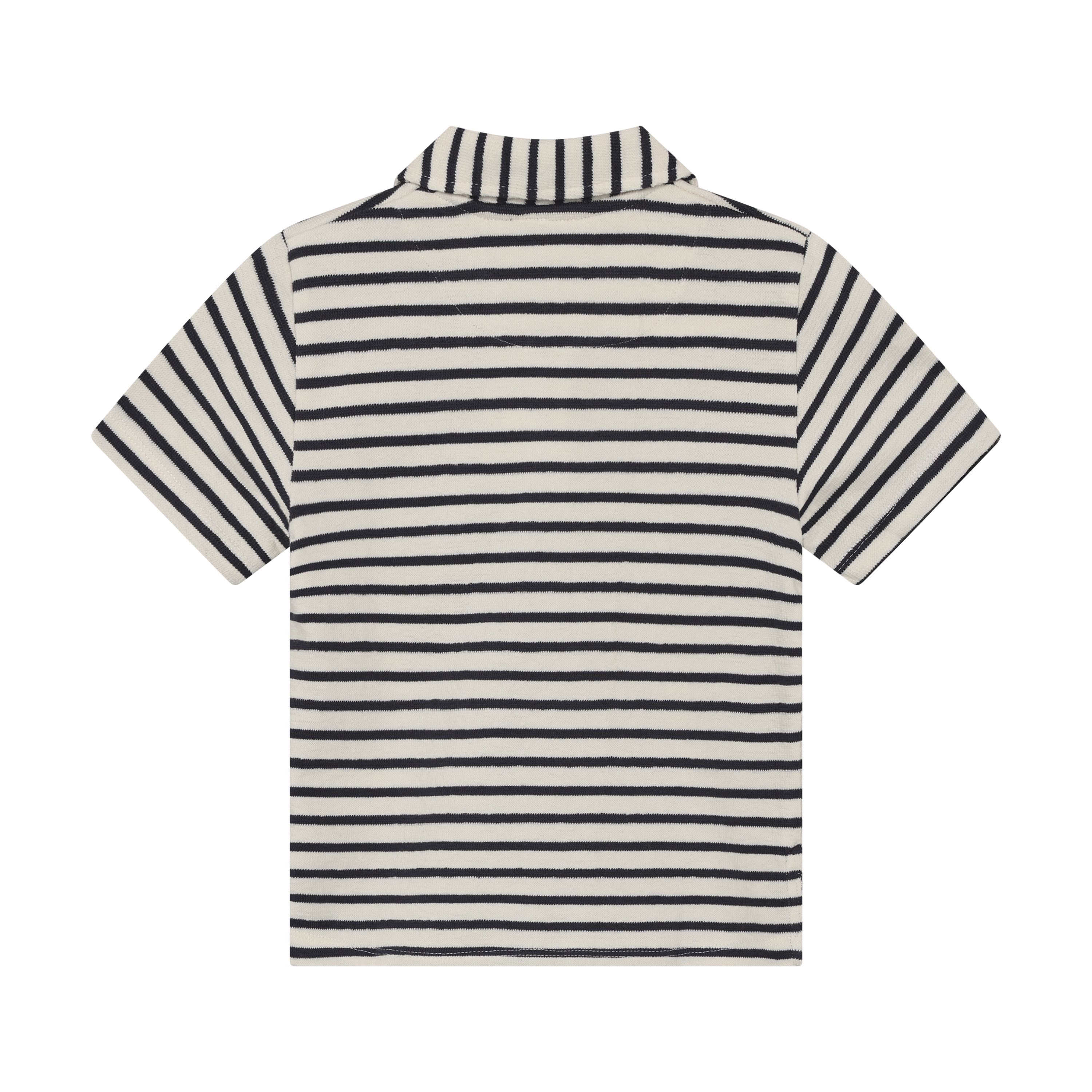 Minymo / Polo T-shirt SS Y/D / Vanilla Ice