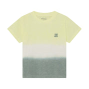 Minymo / T-shirt SS AOP / White Jade