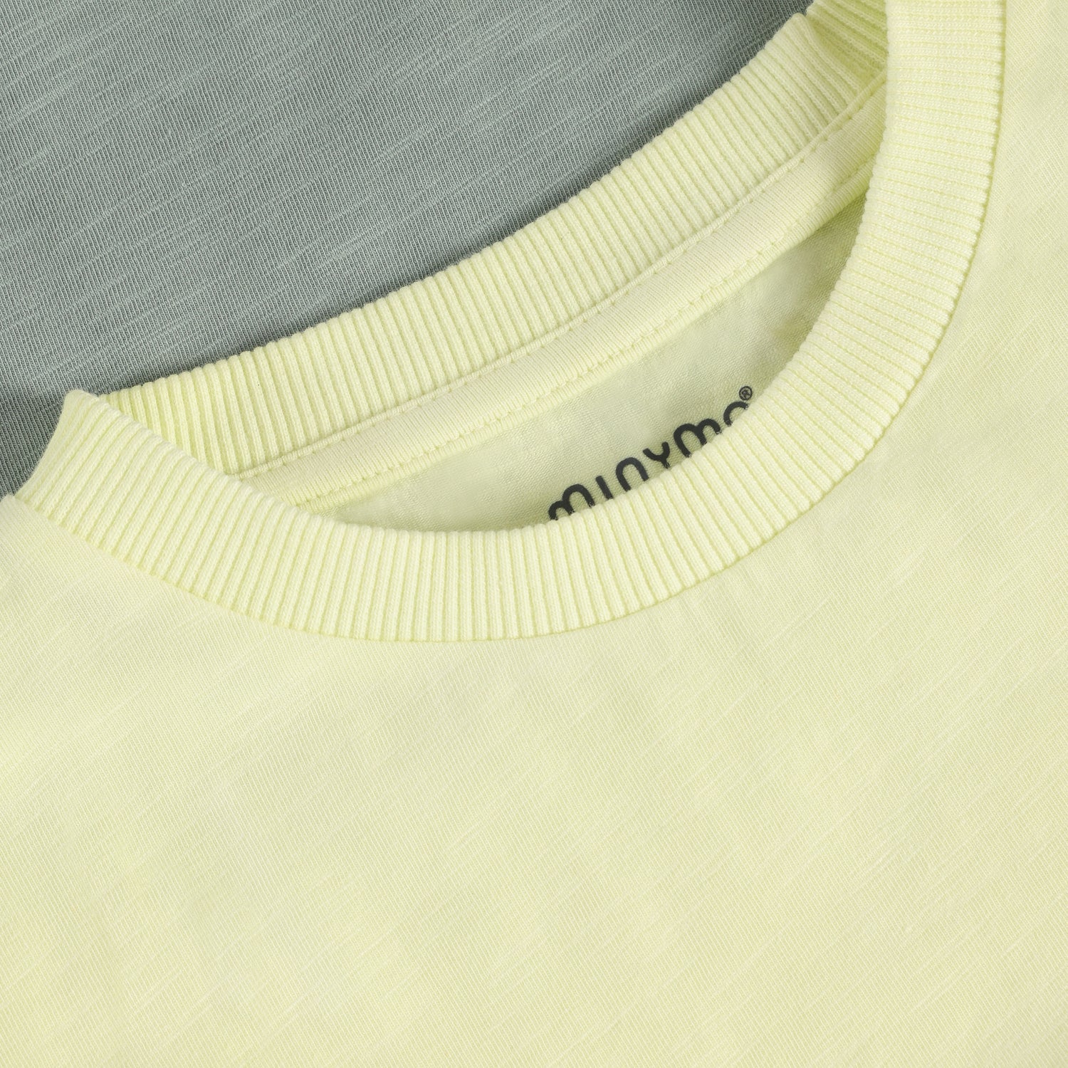 Minymo / T-shirt SS AOP / White Jade