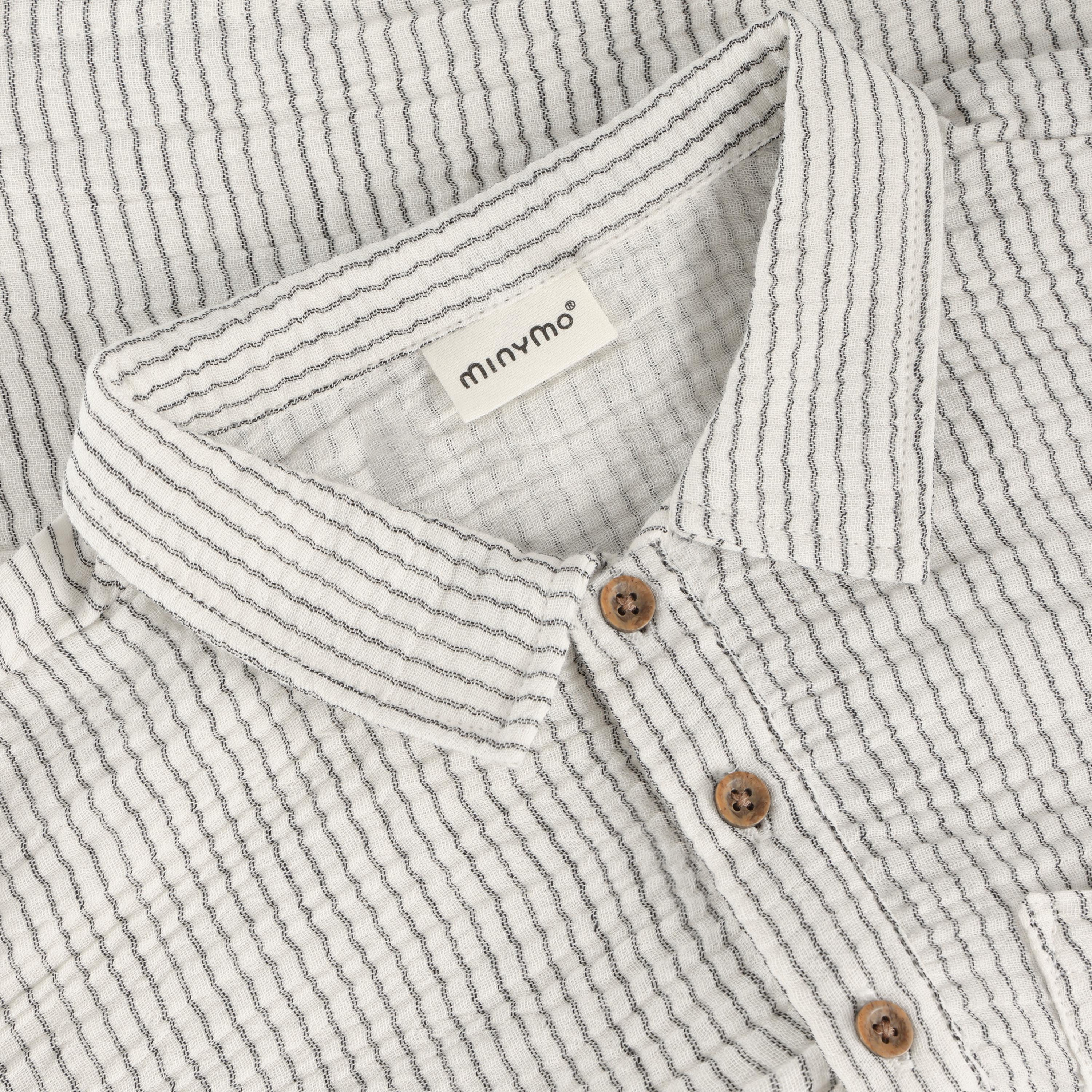 Minymo / Shirt SS Y/D / Odyssey Gray